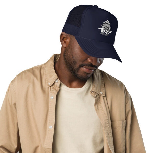 Trap Democracy (White) Trucker Hat - Image 2