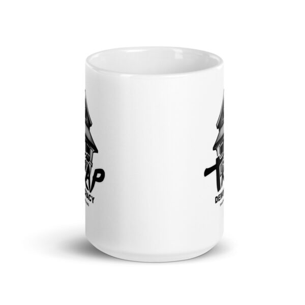 Trap Democracy (Black) Mug - Image 8